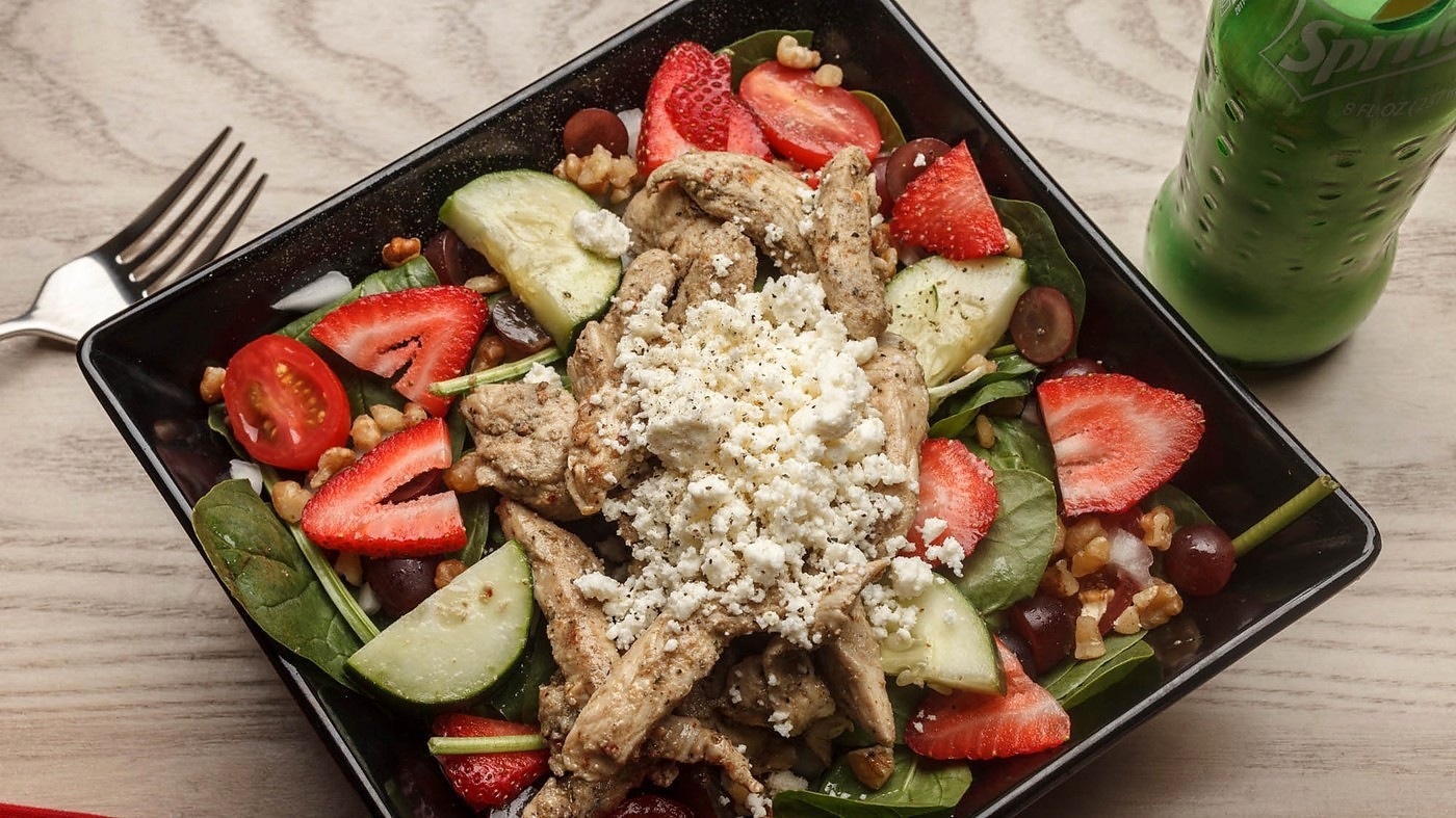 Chicken Spinach Salad